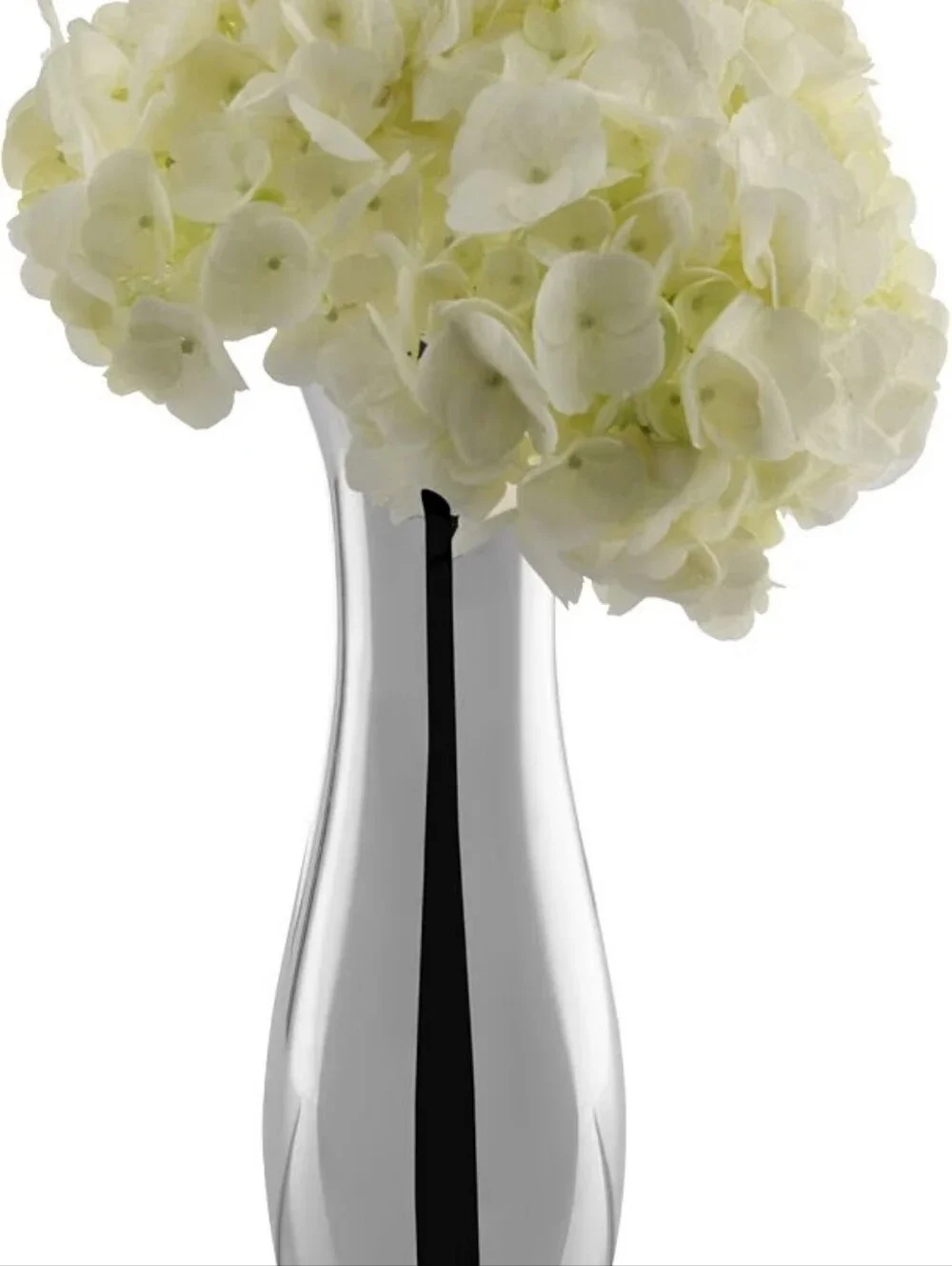 Nambe Stryker Flower Vase  11-Inch.